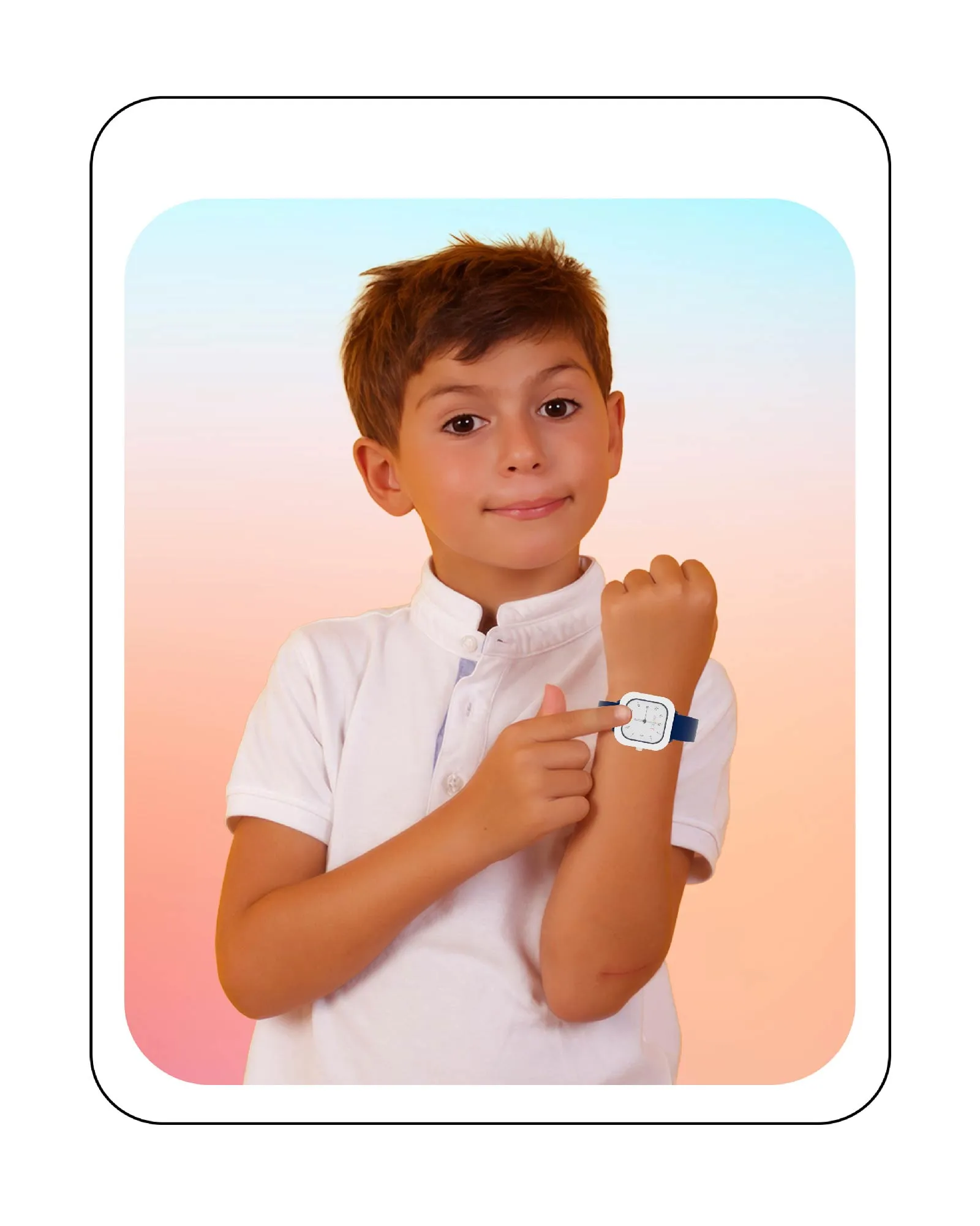 Spiky Eva37 Square Stylish Analog Watch for Kids