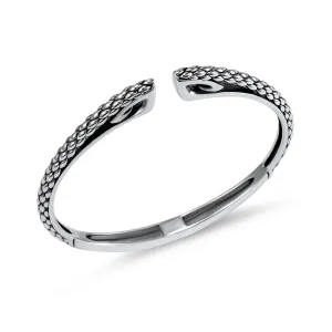 Spirit Python Cuff 3mm - Sterling Silver