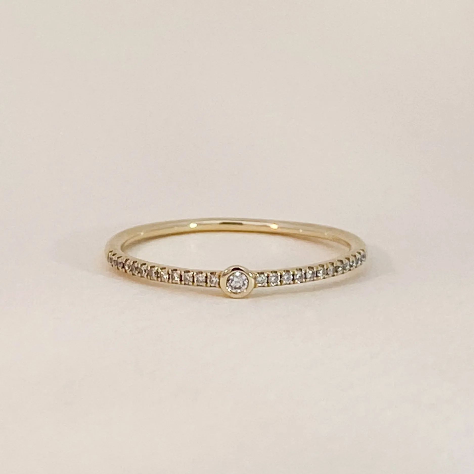 Stackable Diamond Ring