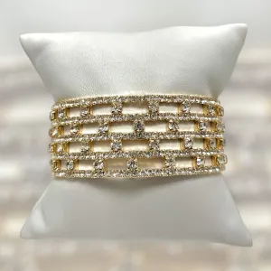 Stacked Crystal Bracelet