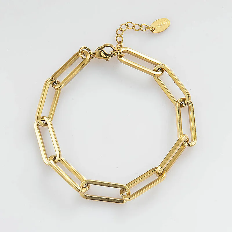 Stainless Steel Bracelet Buckle Chain