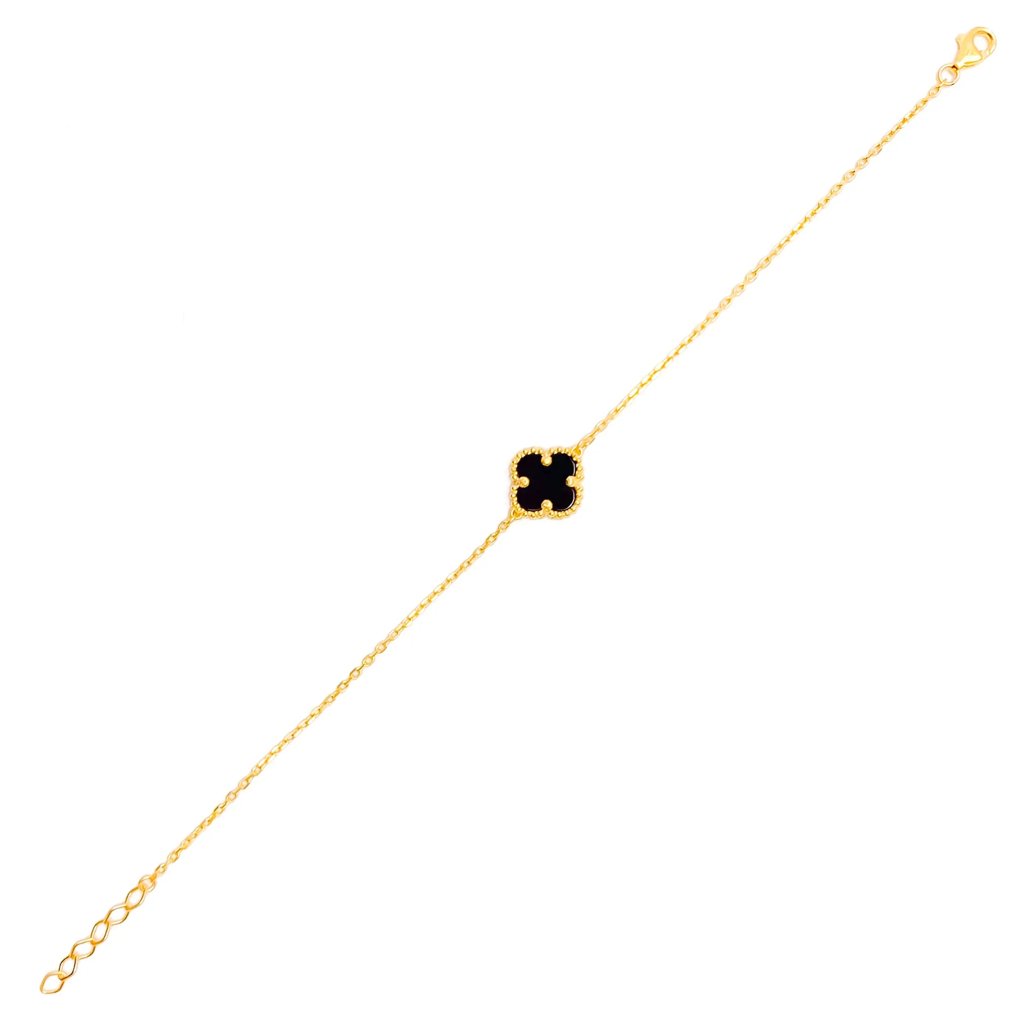 Striking Trendy 21k Gold Bracelet