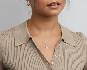Sun Necklace - 18K Gold Vermeil