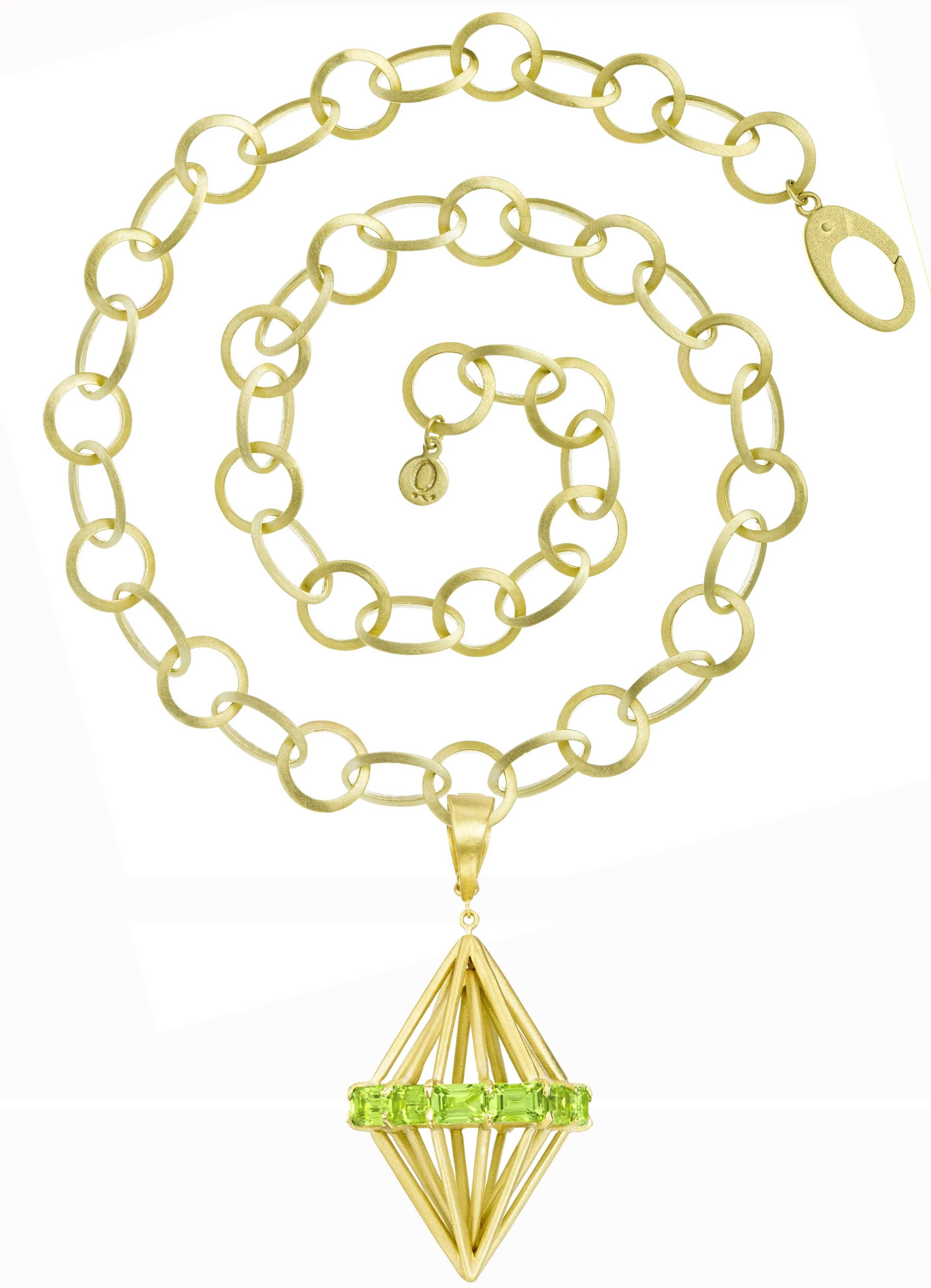 Suzy Landa Peridot Pendant