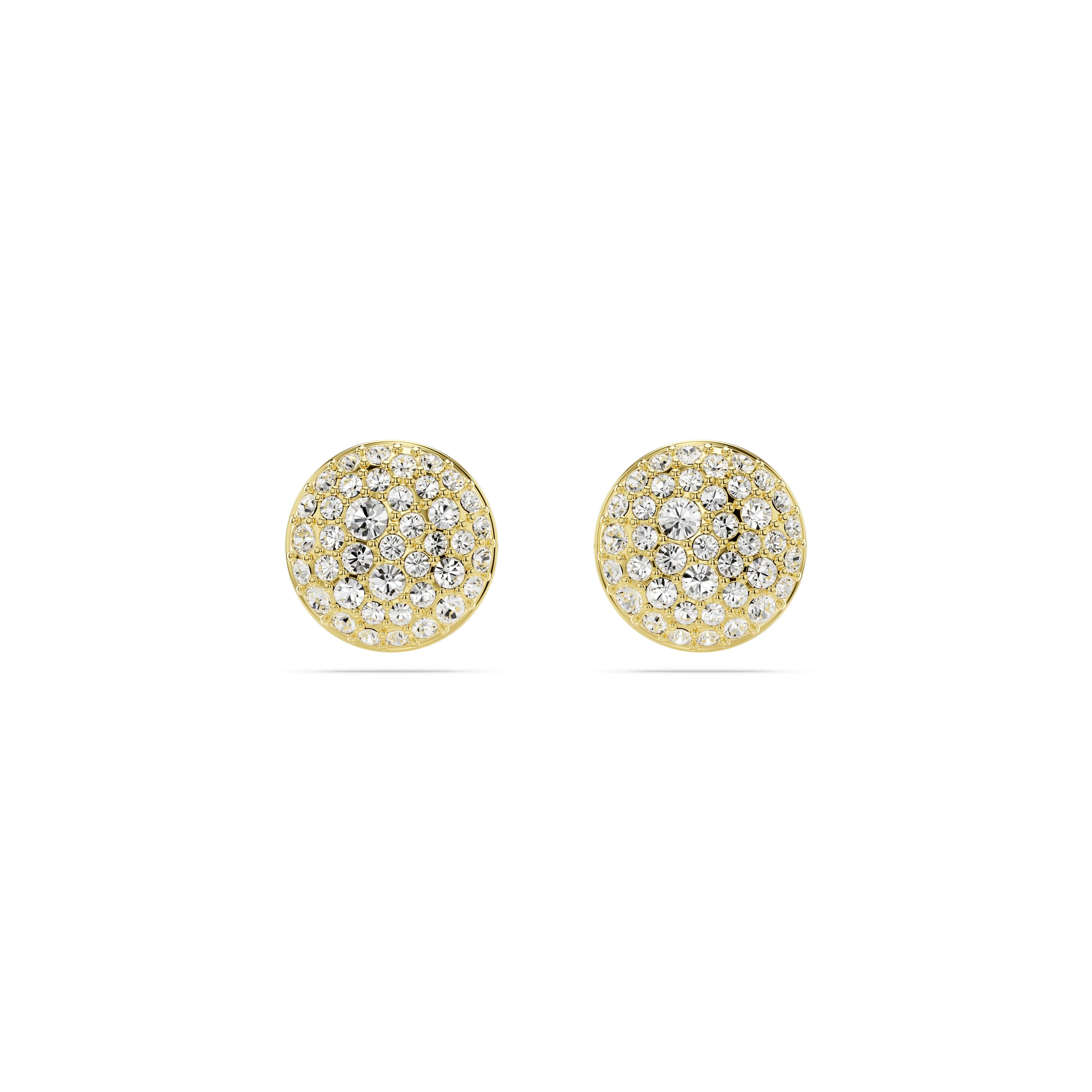 Swarovski Gold Tone Meteora Earrings