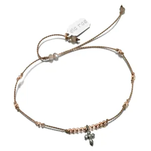 sylvie luxe | cross bracelet