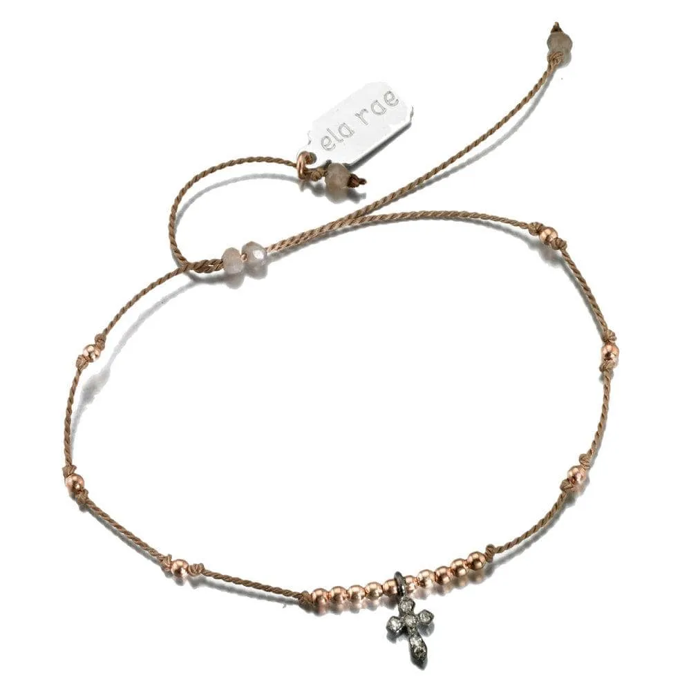 sylvie luxe | cross bracelet