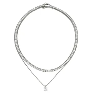 TENNIS LAYERED NECKLACE SET
