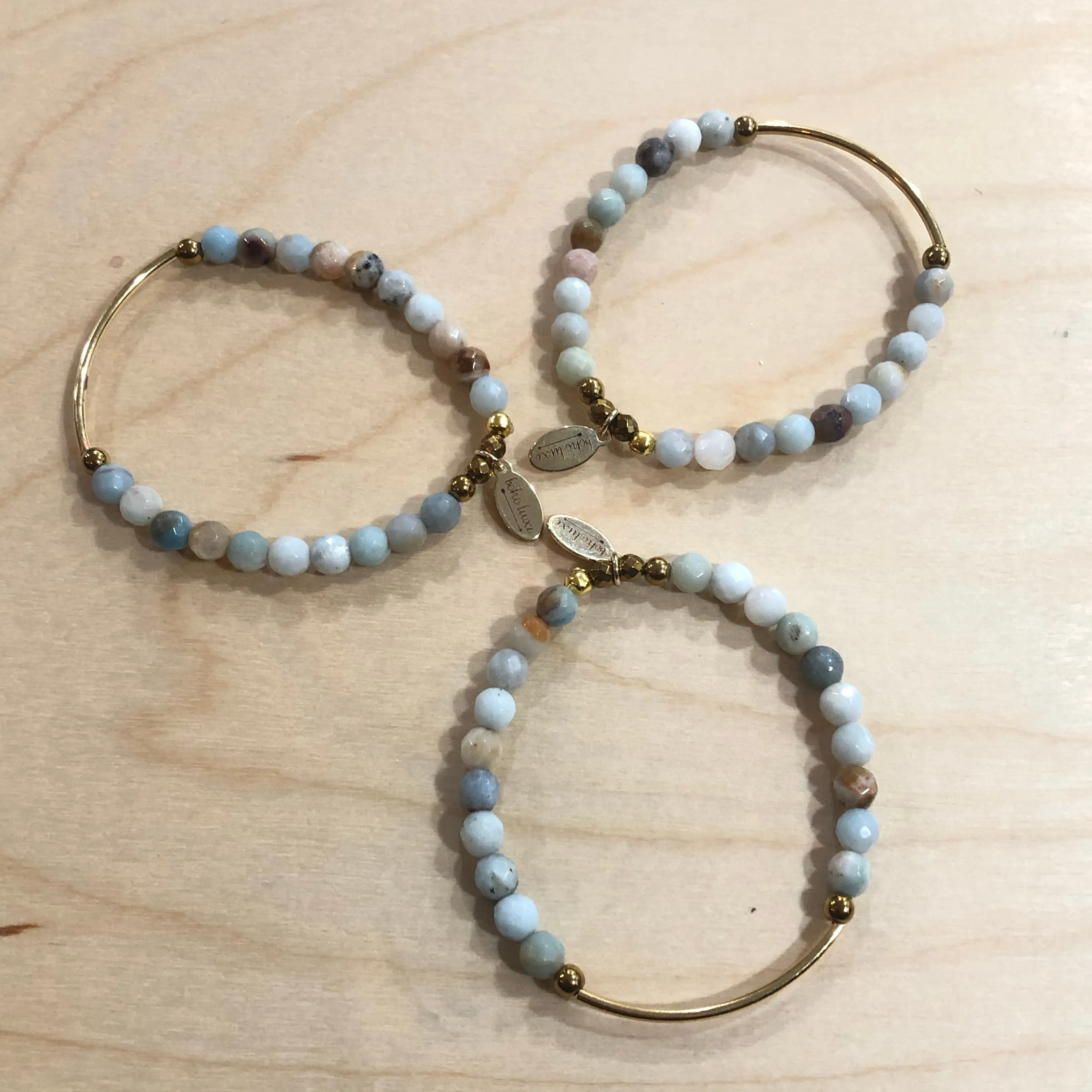 The Ashley -  Amazonite bracelet