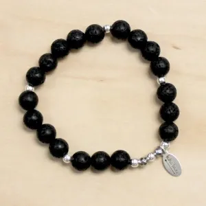 The Blaire - Lava Rock Bracelet