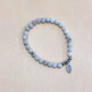 The Isadora - Grey Jade -  Semi-precious beads