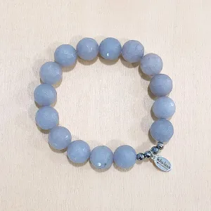 The Leslie - grey jade  - Semi-precious beads