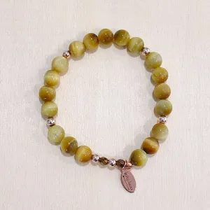 The Sierra -  Natural golden tiger eye  - Semi-precious beads