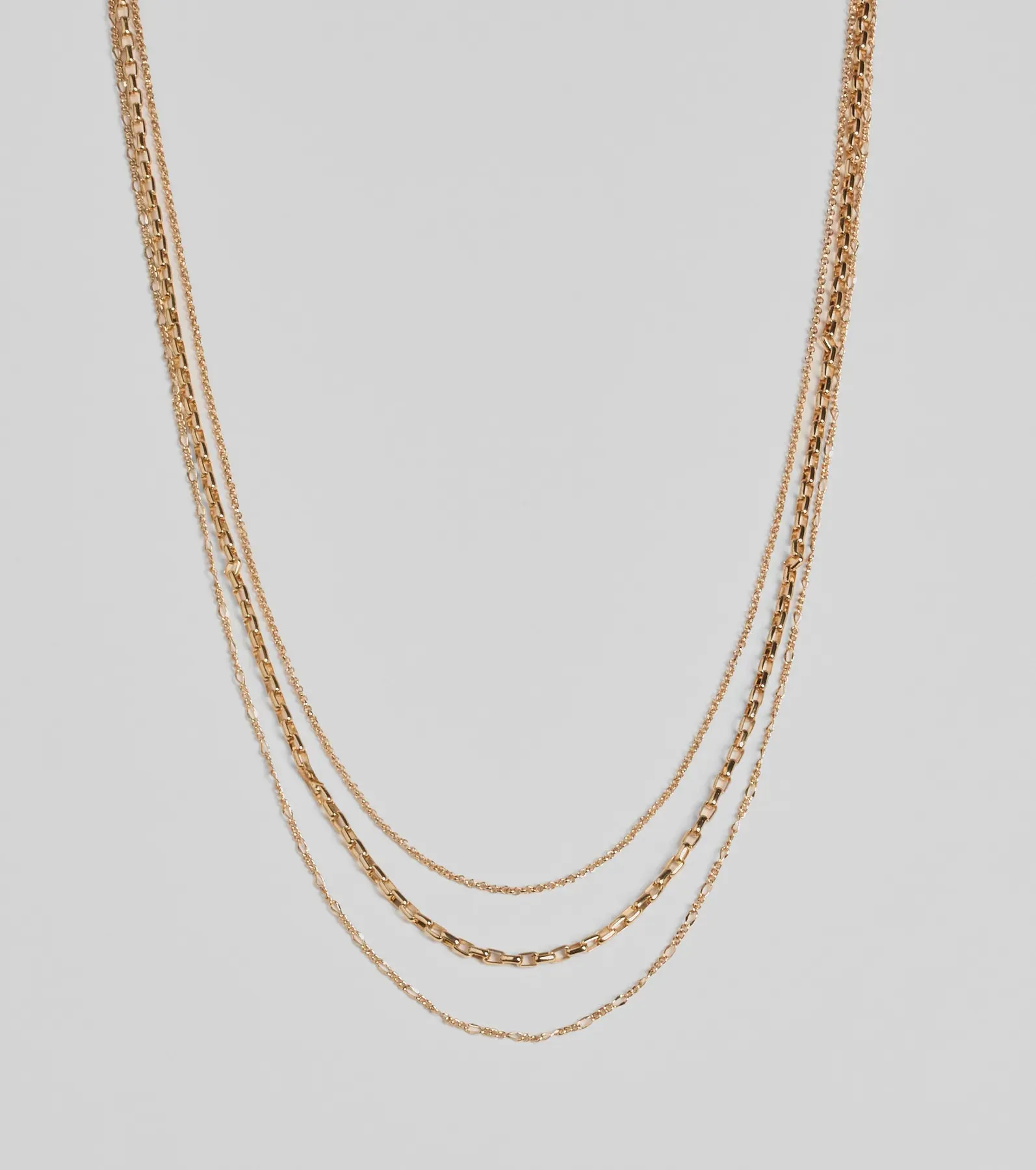 Timeless Charm Layered Chain Necklace