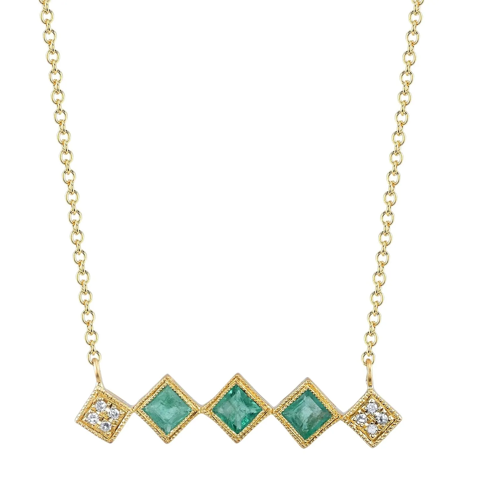 Timeless Emerald Necklace