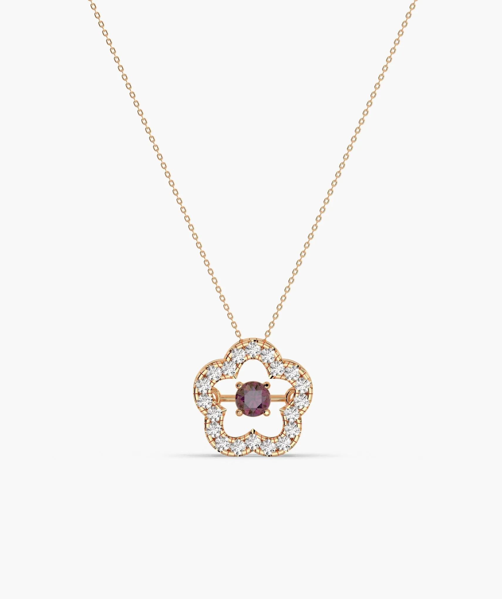Timeless Floral Grace Necklace