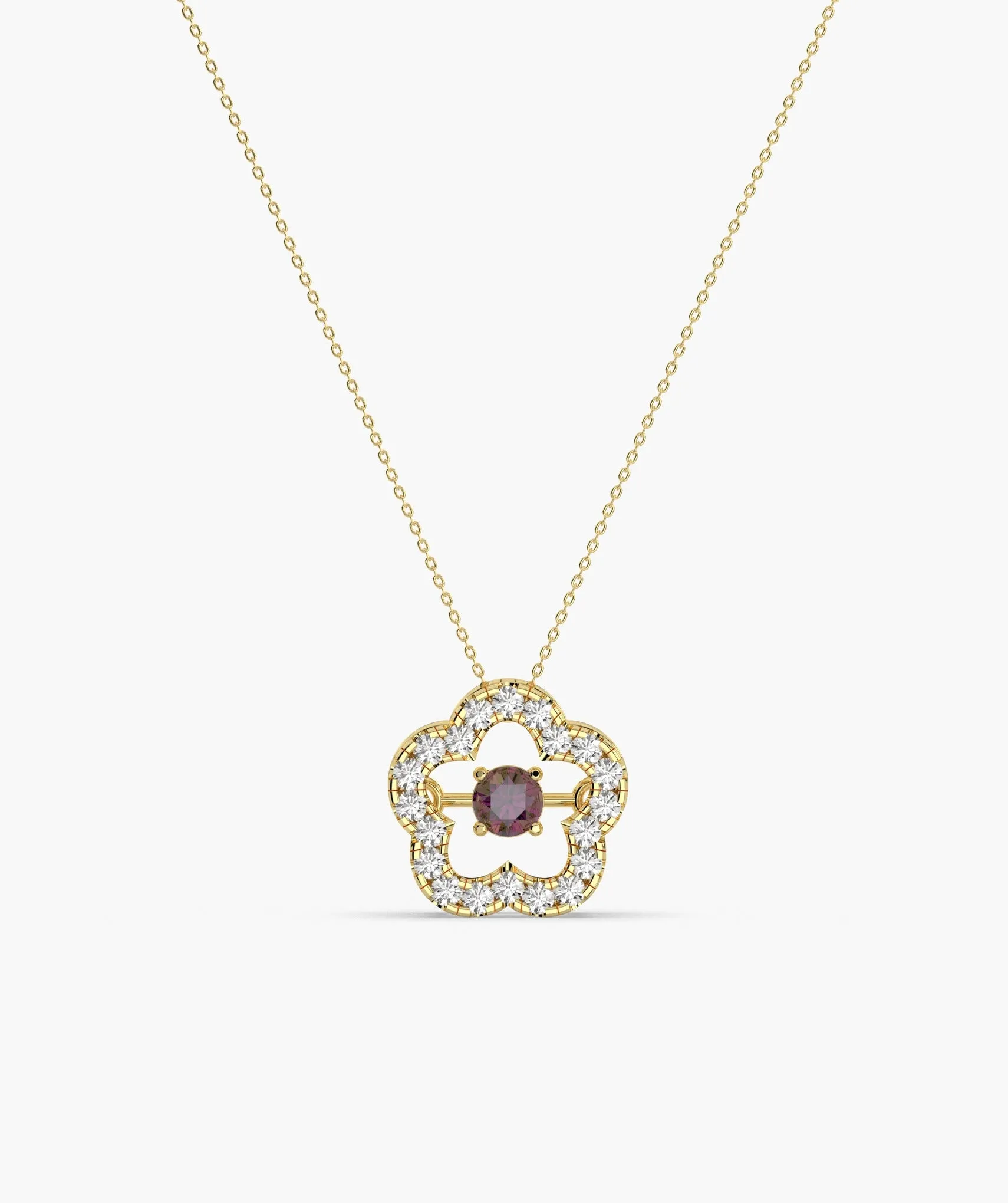 Timeless Floral Grace Necklace
