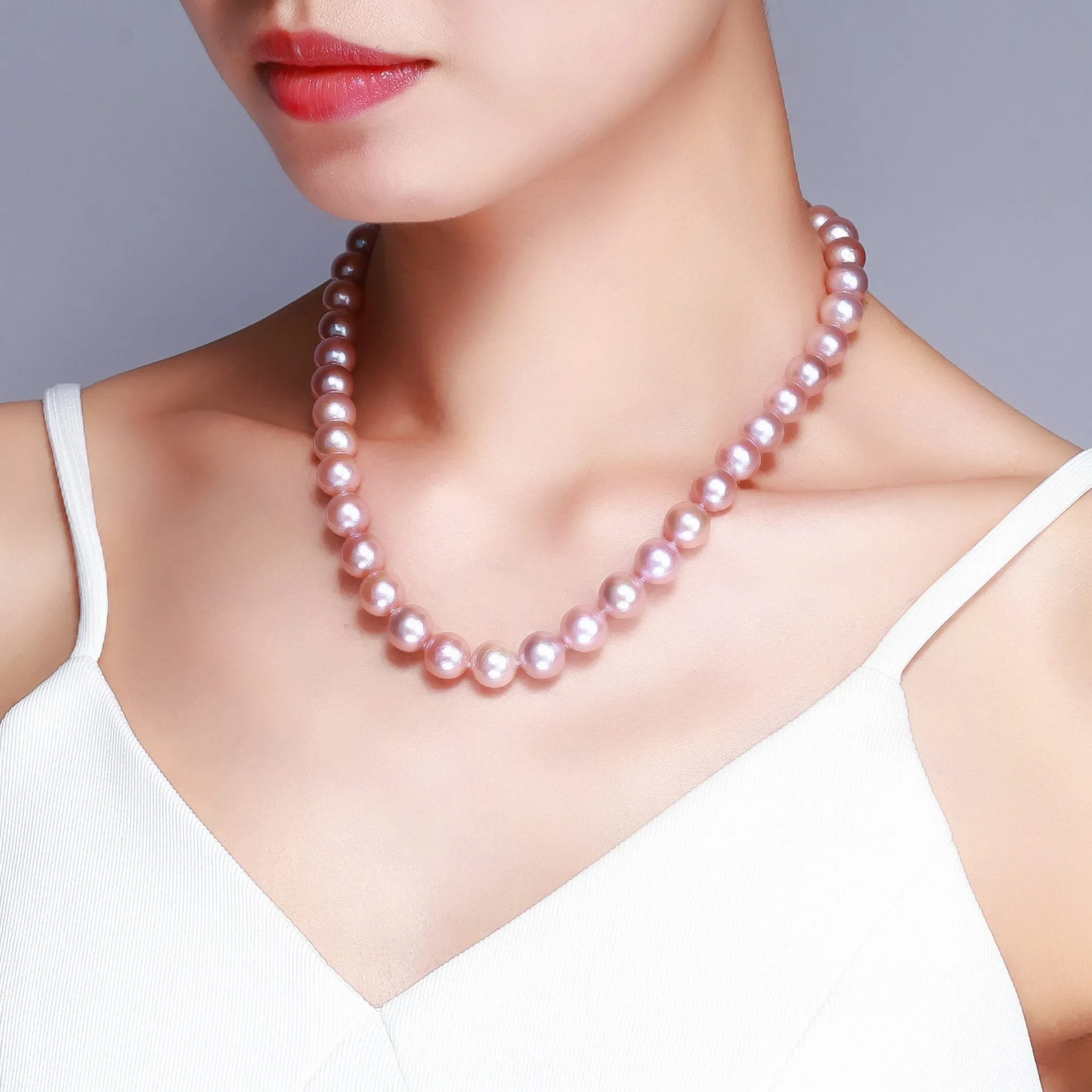 Timeless Pearl Full Pearls Hybrid Edison Pearl Necklace