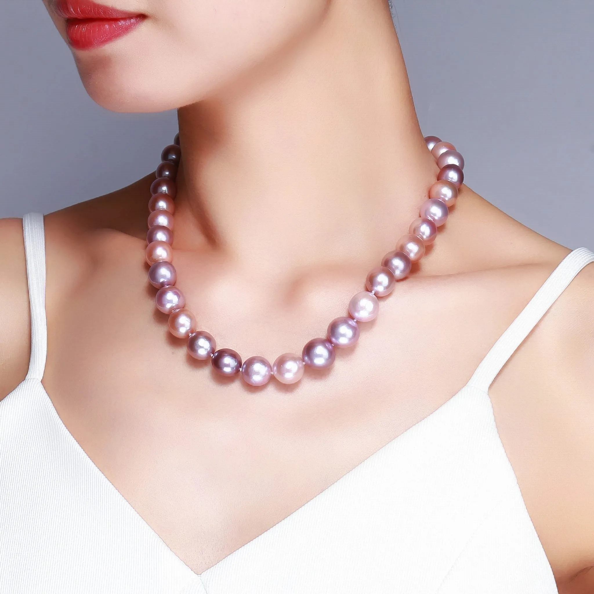 Timeless Pearl Full Pearls Hybrid Edison Pearl Necklace