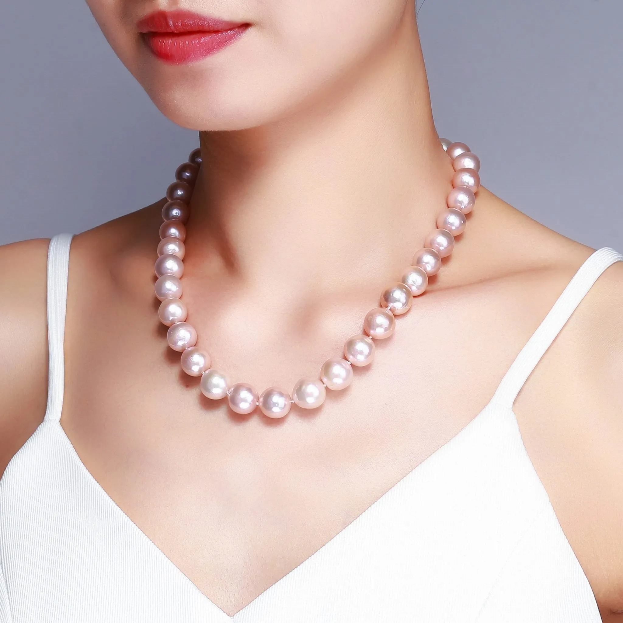 Timeless Pearl Full Pearls Hybrid Edison Pearl Necklace