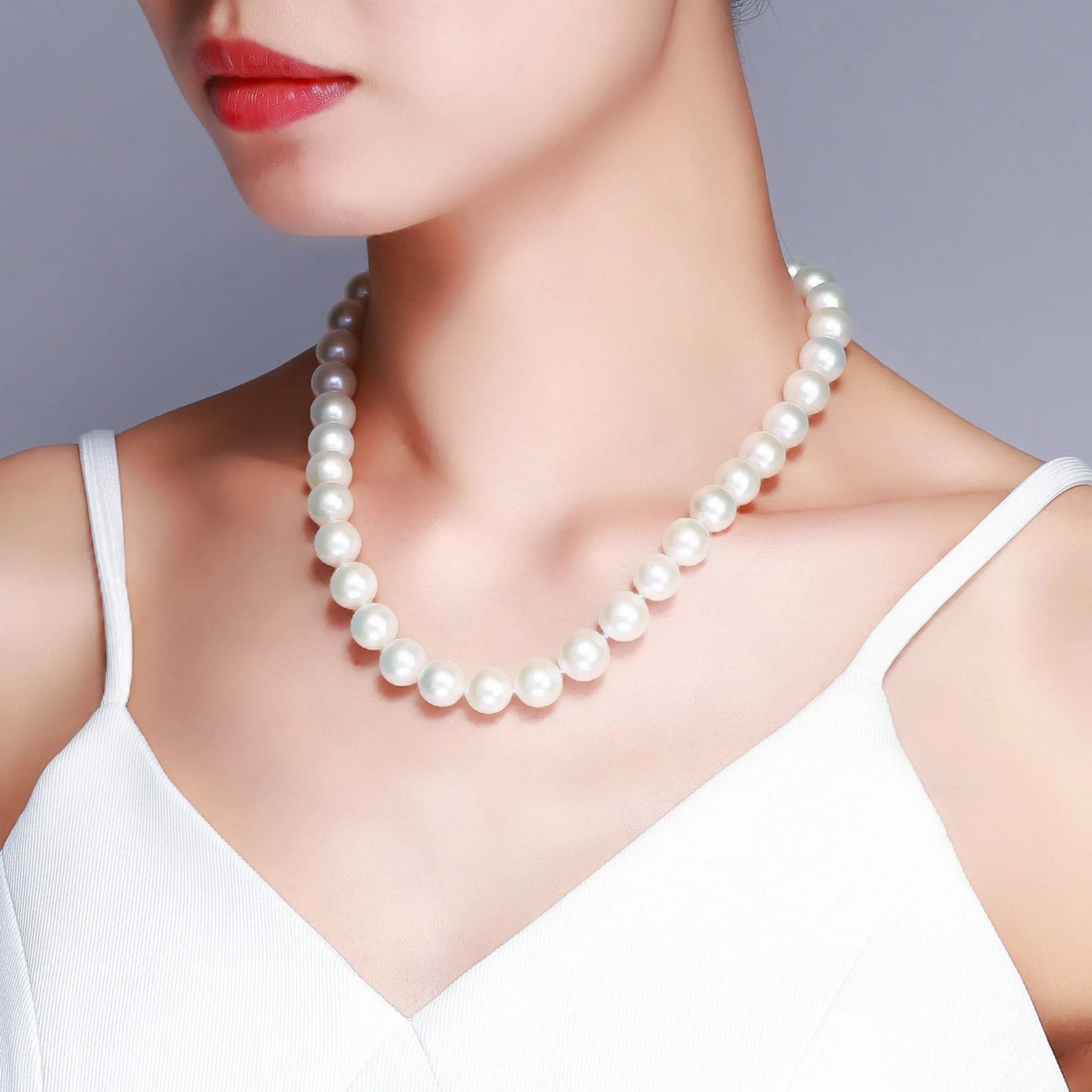 Timeless Pearl Full Pearls Hybrid Edison Pearl Necklace