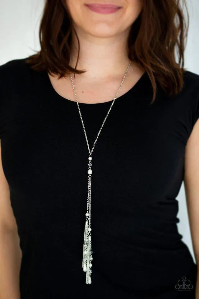 Timeless Tassels - Silver Necklace