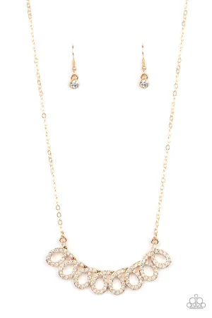 Timeless Trimmings Gold Paparazzi Necklace