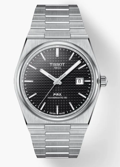 Tissot PRX Powermatic 80 - Black and Steel