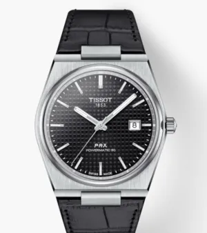 Tissot PRX Powermatic 80 - Black and Steel