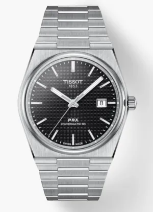 Tissot PRX Powermatic 80 - Black and Steel