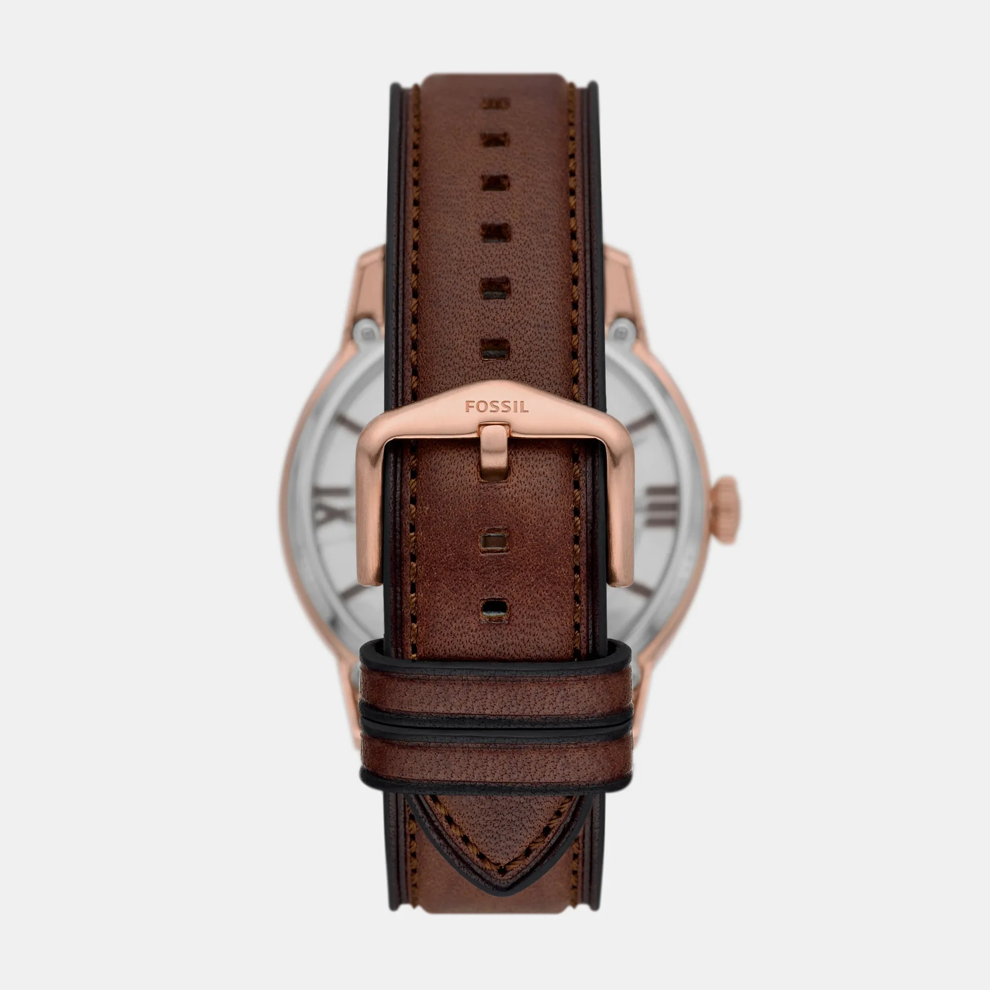 Townsman Men Automatic Brown Dial Analog Leather Watch ME3259