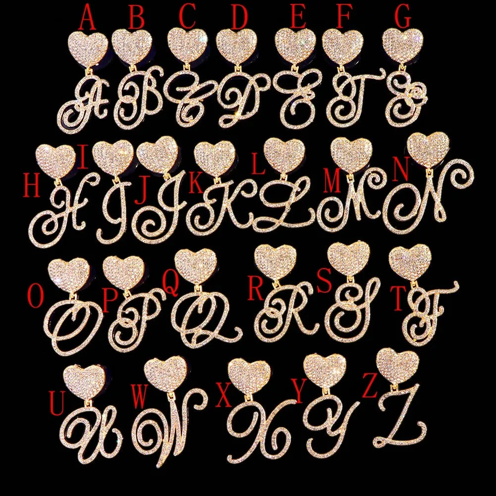 Trendy Cursive Letter Bracelet