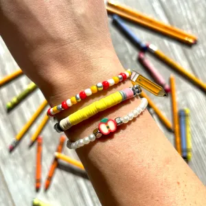 Trendy Teachers Mini Bracelet Stack