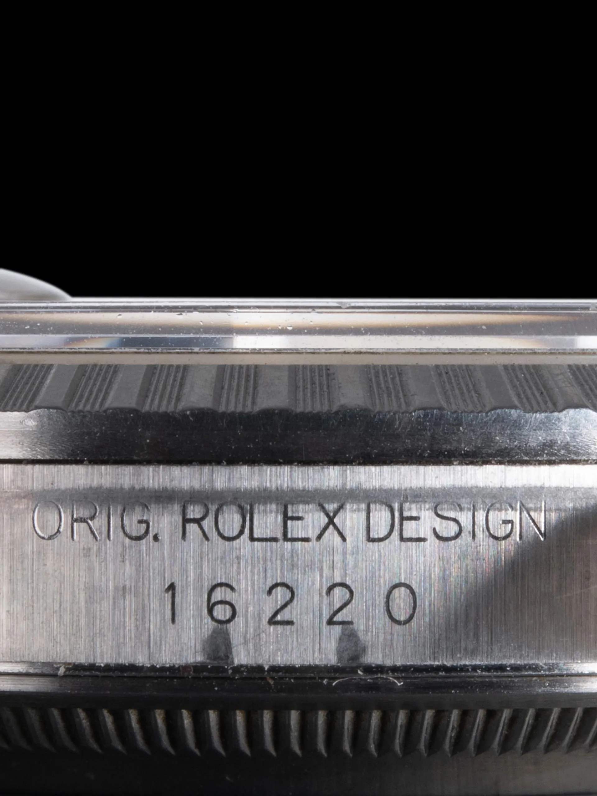 Tropical 1997 Rolex Datejust (Ref. 16220) Peach "Tapestry" Dial