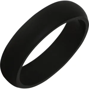 TruBand Silicone Classic Black Ring
