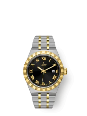 Tudor Royal, Stainless Steel and 18k Yellow Gold, 28mm, Ref# M28303-0003