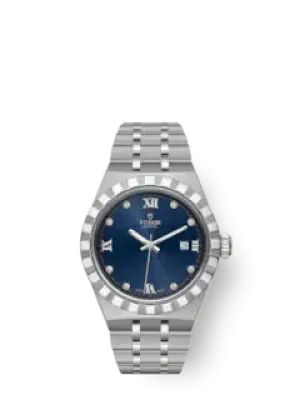 Tudor Royal, Stainless Steel and Diamond-set, 28mm, Ref# M28300-0007