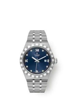 Tudor Royal, Stainless Steel and Diamond-set, 28mm, Ref# M28300-0007