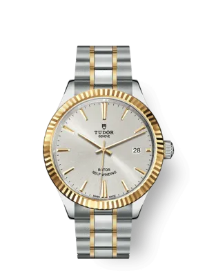 Tudor Style, Stainless Steel and Yellow Gold, 38mm, Ref# M12513-0003
