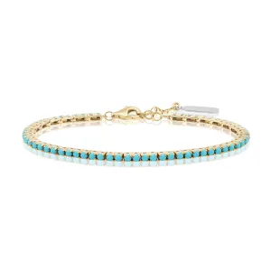 Turquoise Tennis Bracelet