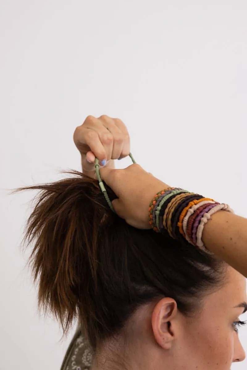 Twists & Braids Stackable Hair Tie Bracelet Set