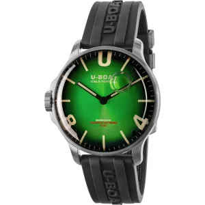 U-boat Darkmoon 44MM Green SS Soleil 8702/B