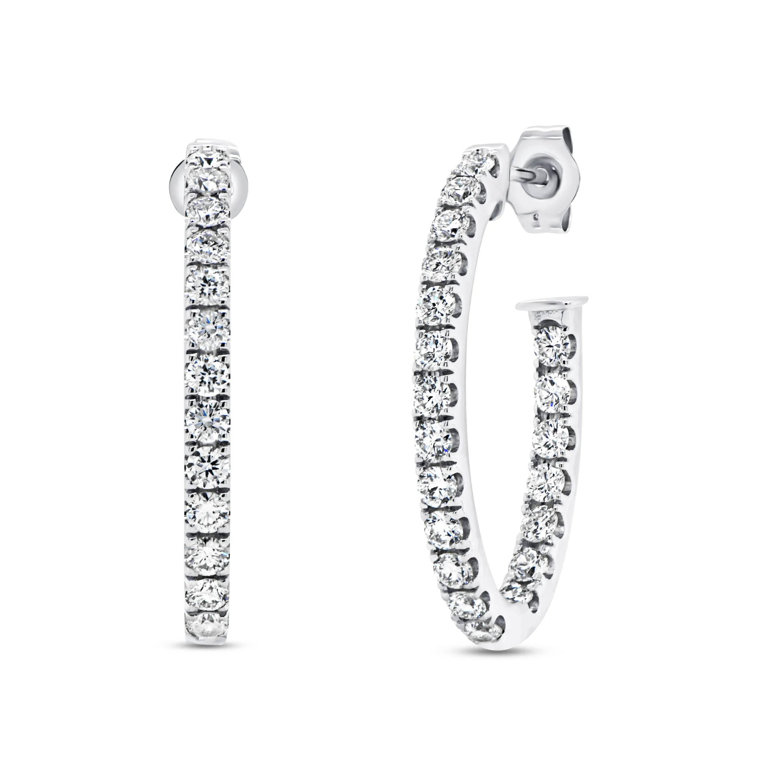 Uneek Earring 14K White Gold ER4726