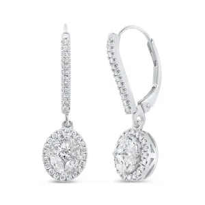 Uneek Earring 18K White Gold ER10503