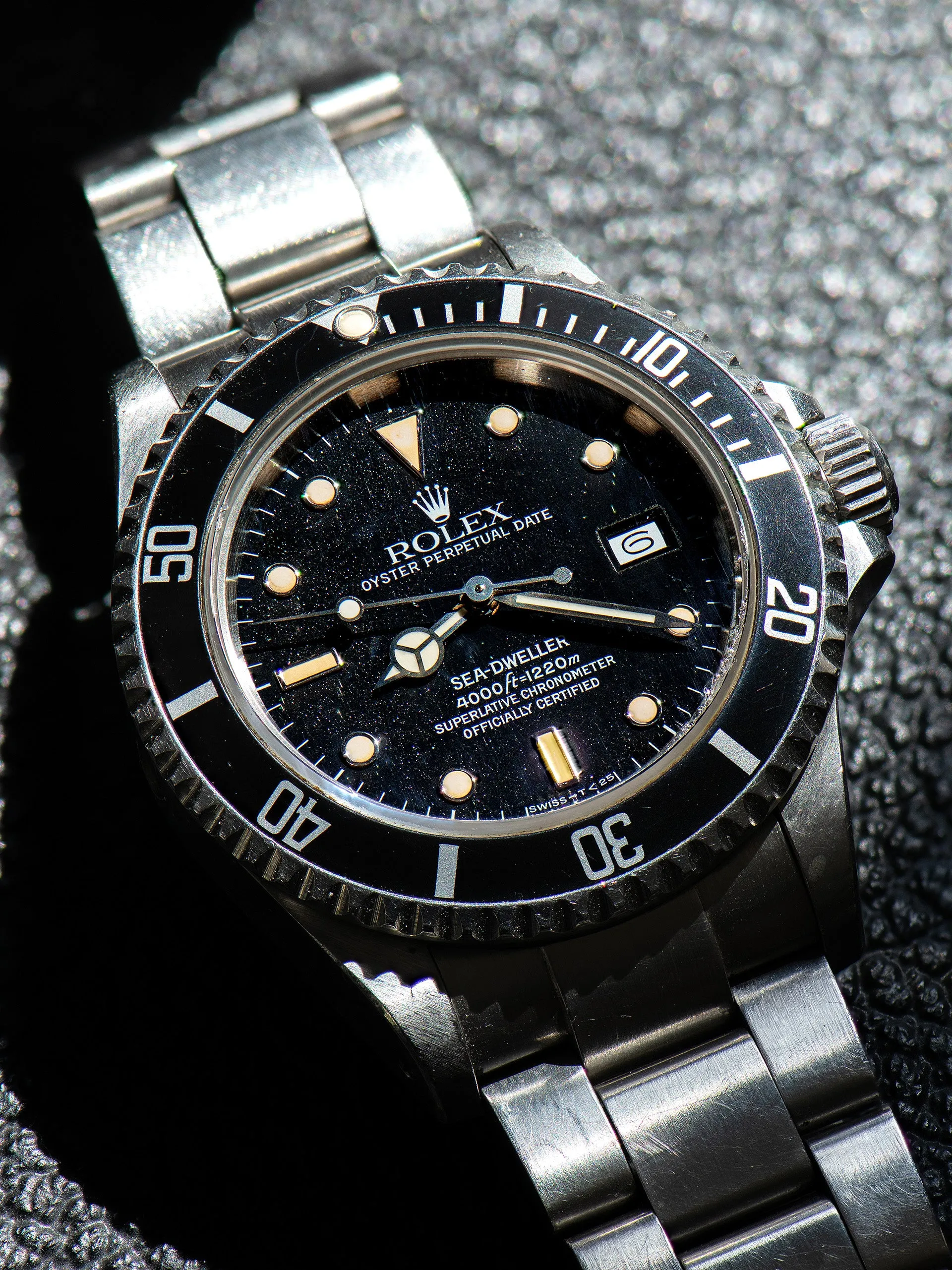 *Unpolished* 1988 Rolex Sea-Dweller (Ref. 16660) "Frozen Dial"
