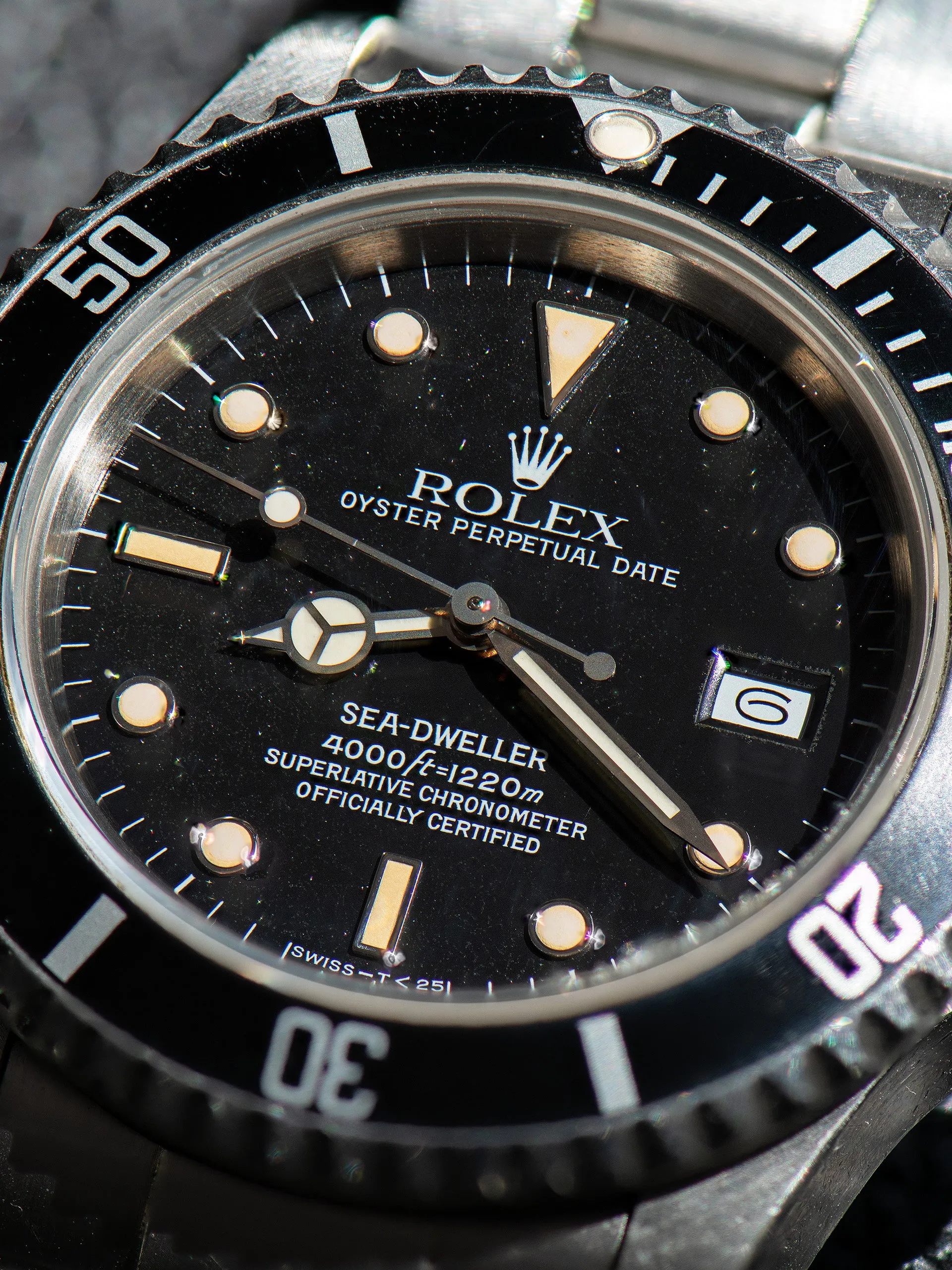 *Unpolished* 1988 Rolex Sea-Dweller (Ref. 16660) "Frozen Dial"
