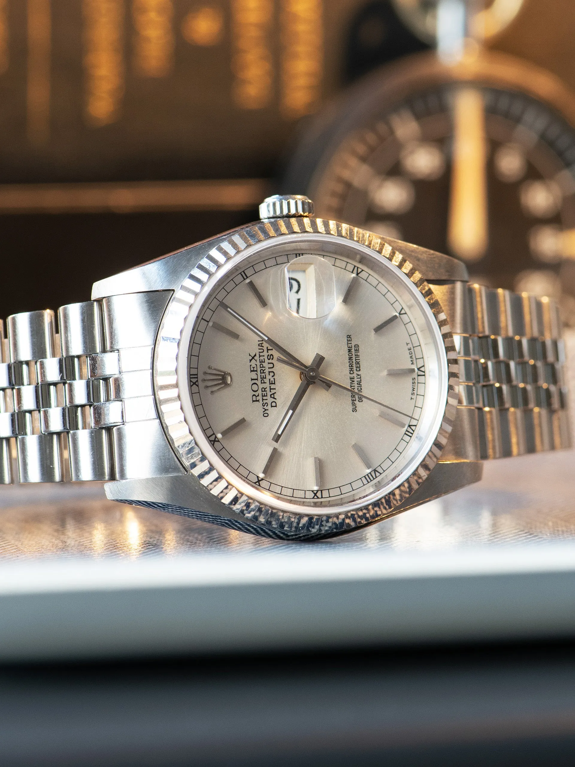 *Unpolished* 1989 Rolex Datejust (Ref. 16234) Silver Dial