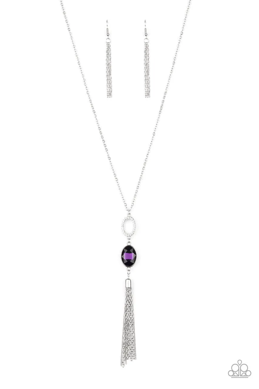 Unstoppable Glamour Purple Paparazzi Necklace