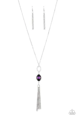 Unstoppable Glamour Purple Paparazzi Necklace