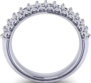 Verragio Two Tone Diamond Wedding Band